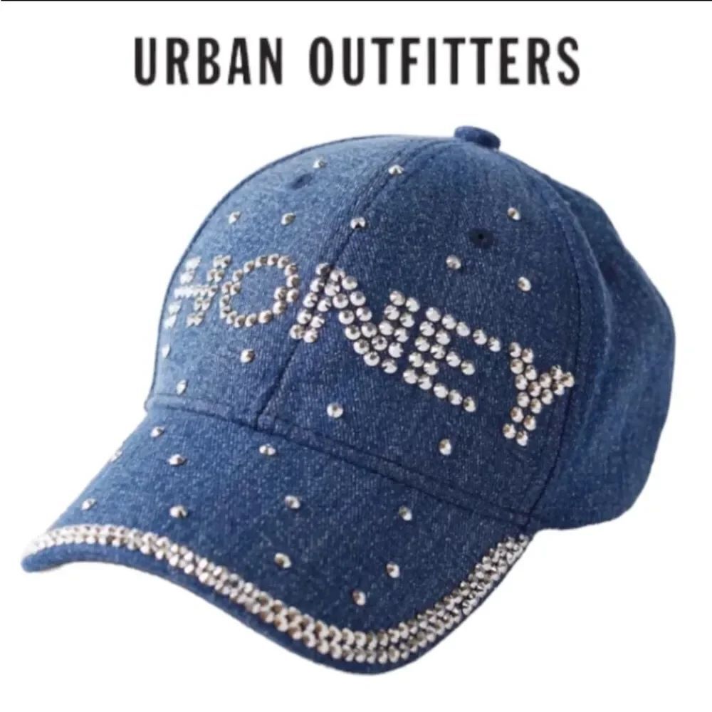 NEW Urban Outfitters UO Honey Bling Baseball Cap Hat